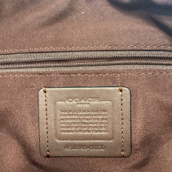 Coach purse, signature Kacey Satchel lightly used - Picture 3 of 8